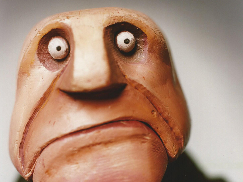 A puppet from The Unlikely Birth of Istvan