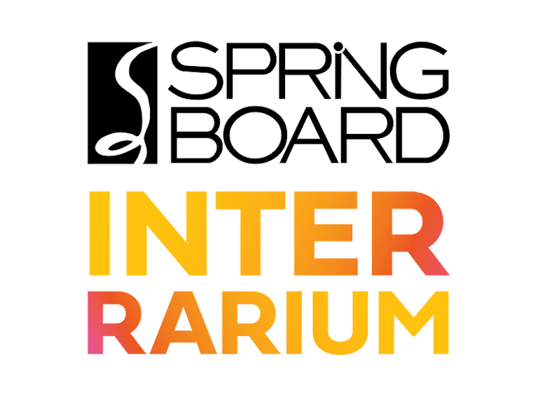 Springboard Interrarium logo and branding