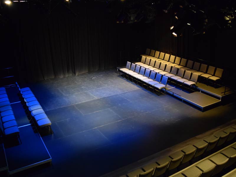A photo of the West Village Theatre space
