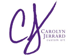 Carolyn Jerrard custom art logo