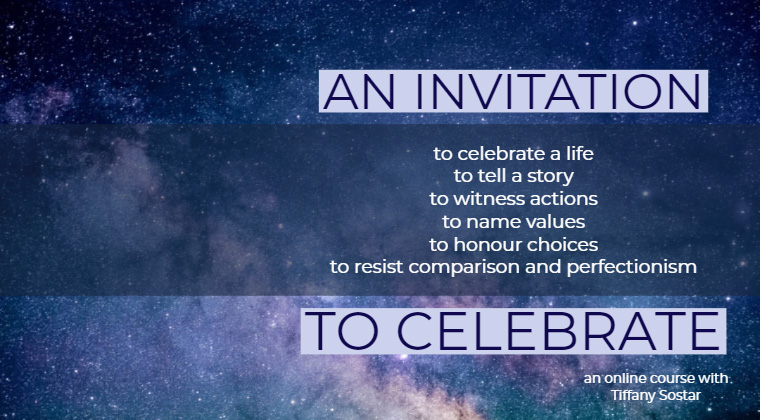 A graphic for An Invitation to Celebrate