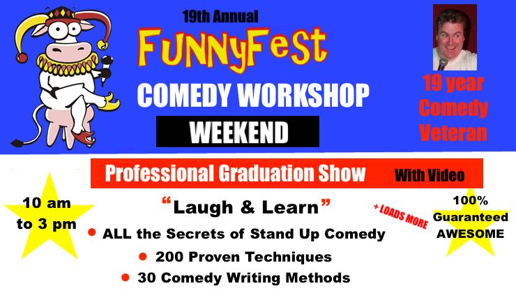 Comedy workshop classes Weekends