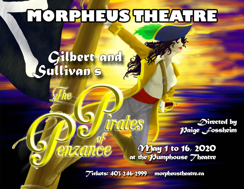 A poster for The Pirates of Penzance