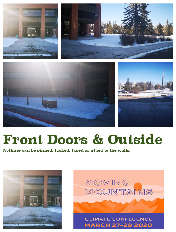 Front doors & Outside