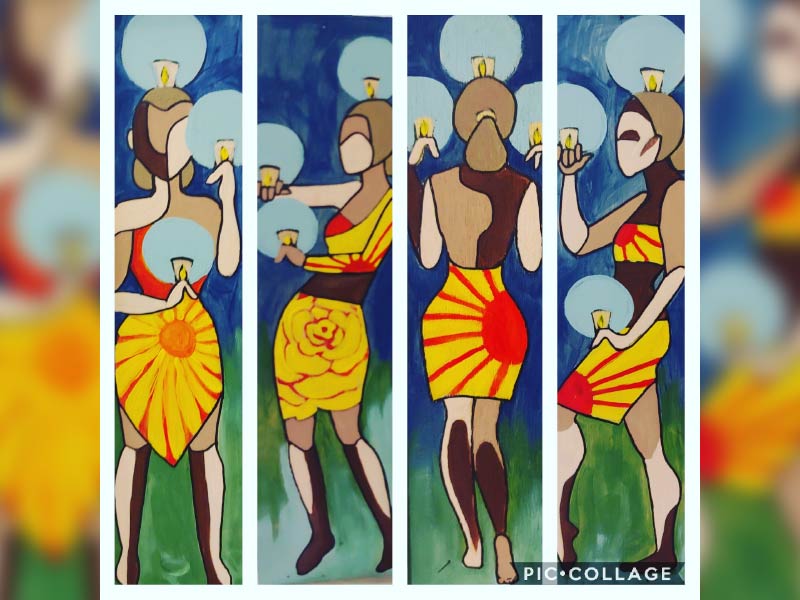 Day Pajarillo artwork collage