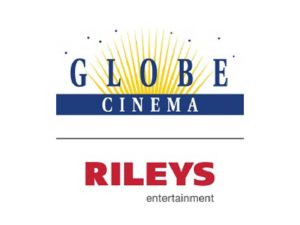 Globe Cinema Rileys Entertainment logo