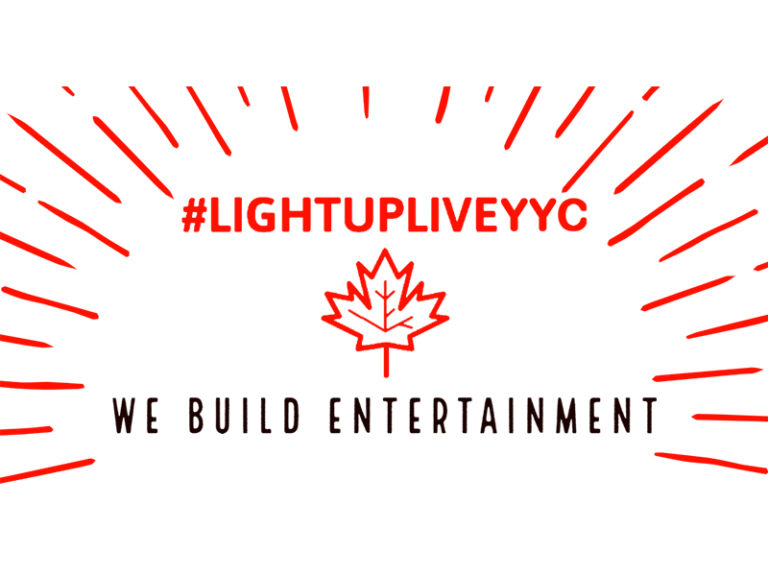 #lightupliveyyc We build entertainment