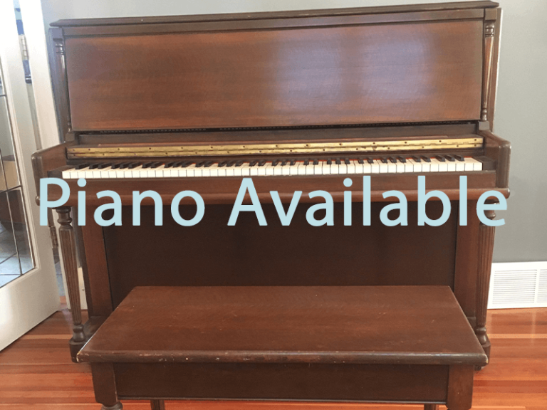 Piano Available graphic
