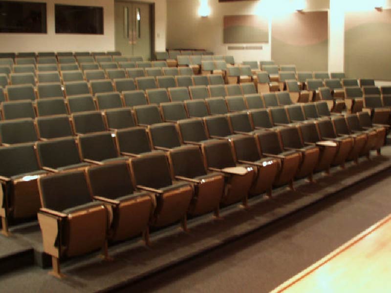 Image of seating at the University of Calgary's Boris Roubakine Recital Hall