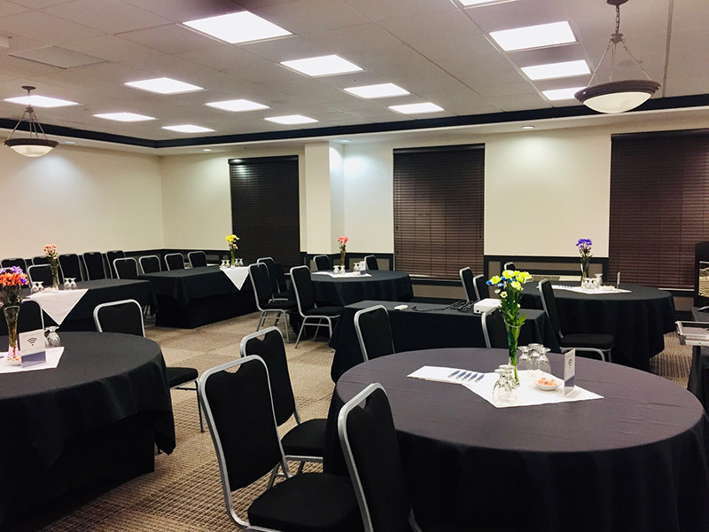 Image of Panorama room set up for event