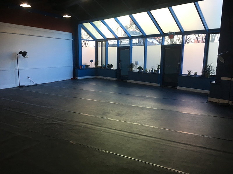 Image of the Inside Out Theatre studio space