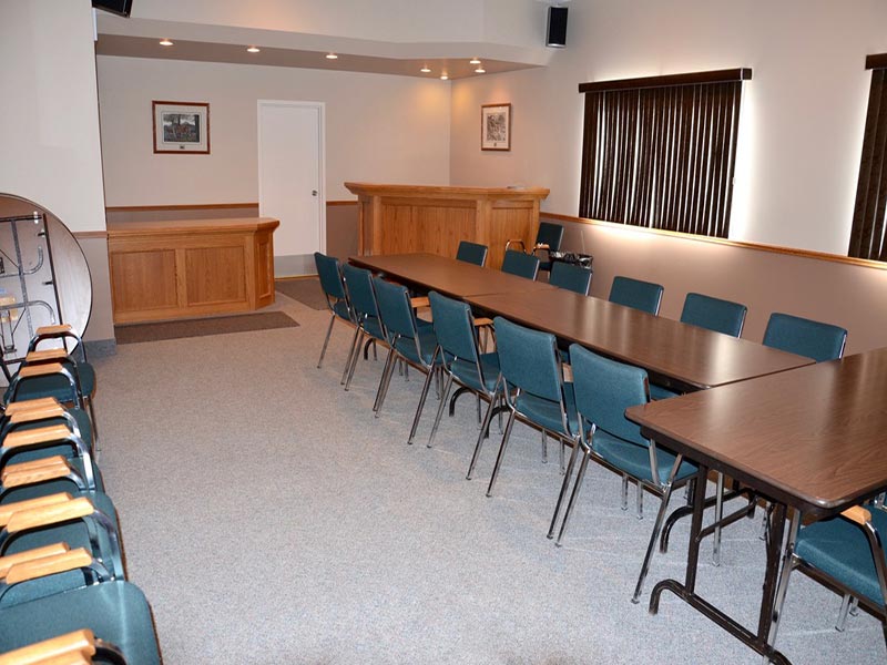 An image of North Haven Community Association's meeting room