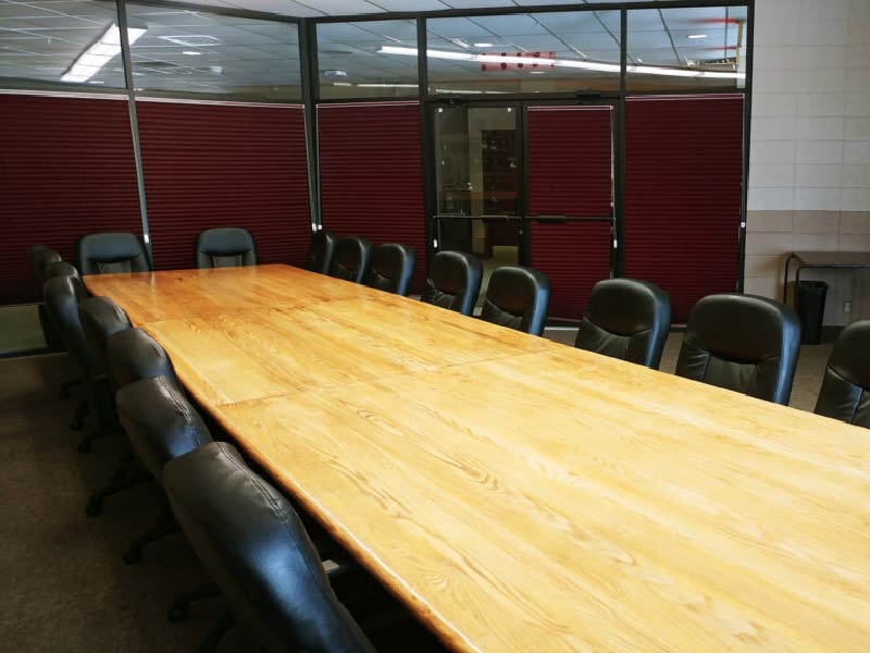 Image of the Thorncliffe-Greenview Community Association's boardroom
