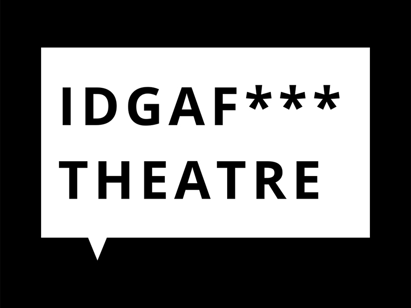 IDGAF Theatre logo