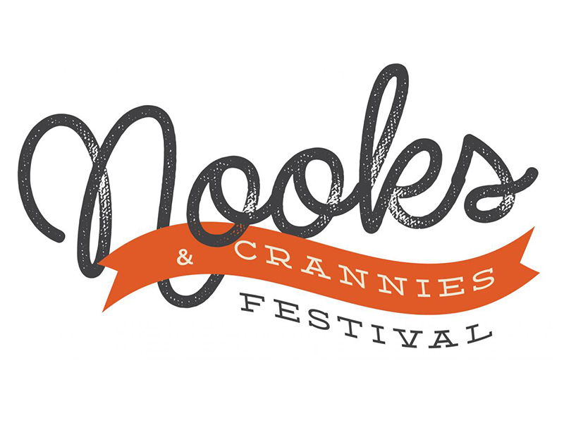 Nooks & Crannies Art Festival logo