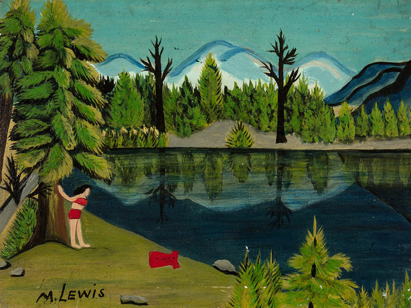 Maud Lewis’s Girl by Lake