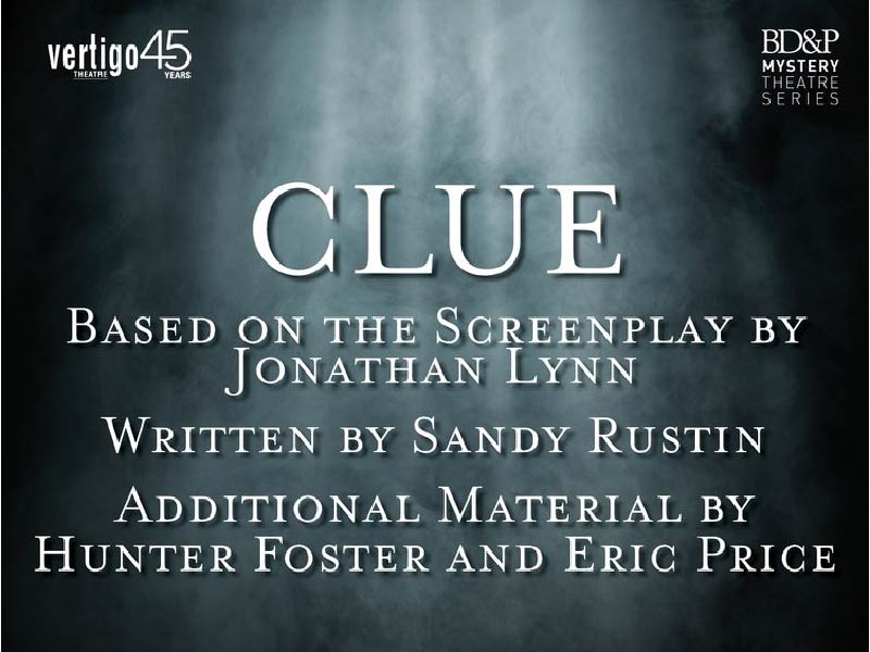 Image of promotional poster for "Clue"