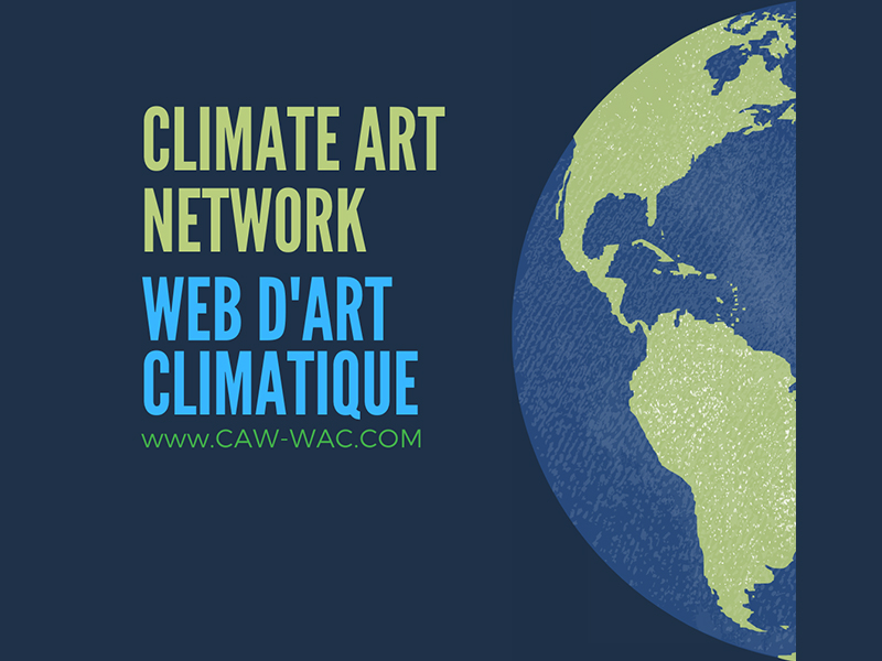 logo Climate Art Network - Web d'Art Climatique