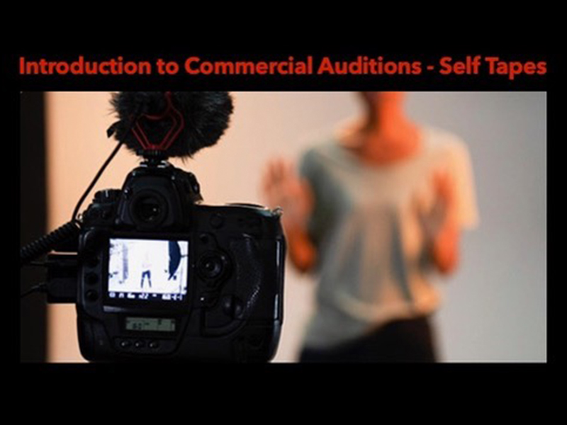 Introduction to Commercial Self Tapes promo