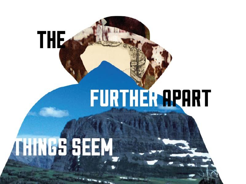 A promo image o The Further Apart Things Seem exhibition at Contemporary Calgary