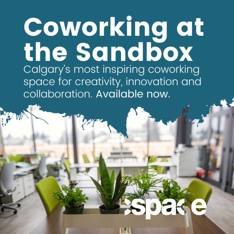 Calgary's most inspiring coworking space for creativity, innovation and collaboration. Available now.