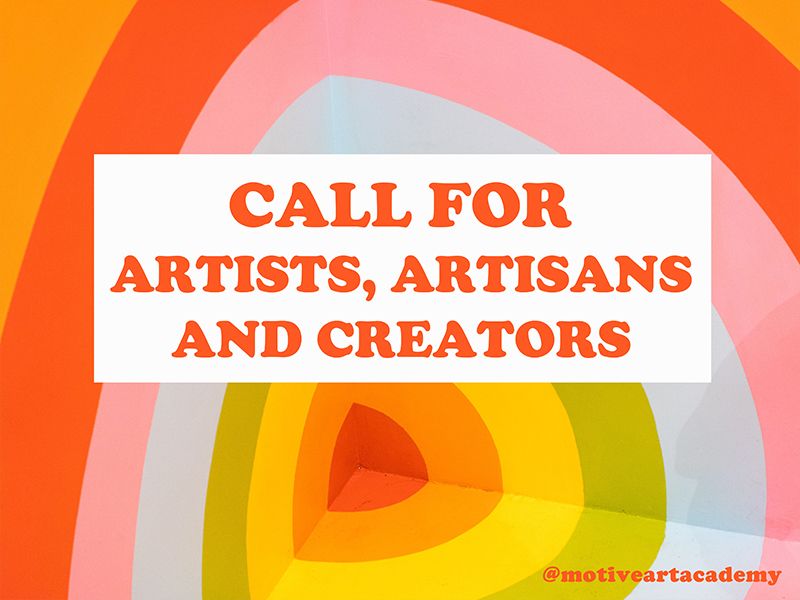 Promo image for Motive Art Academy | Call for Artists, artisans and creators