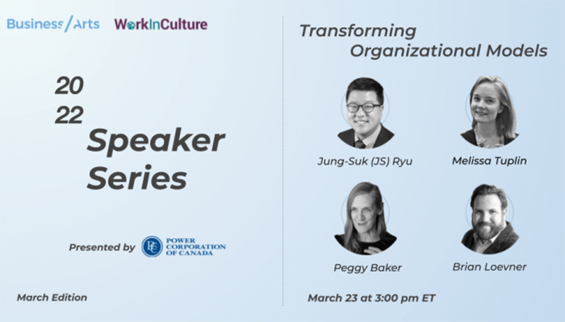 Speaker Series, Transforming Organizational Models, March 23, 2022