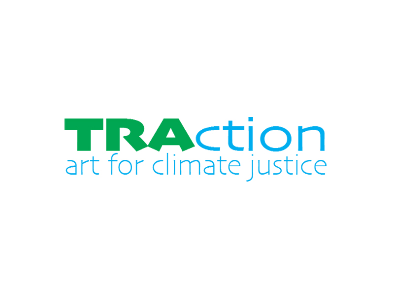 TRAction art for climate justice, logo