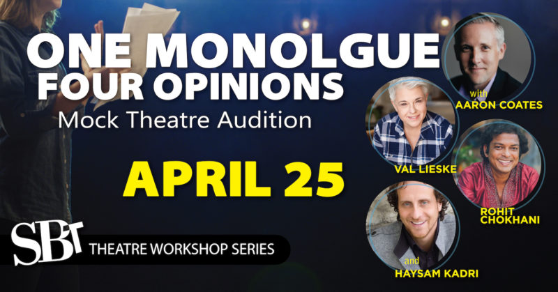 Mock Theatre Auditions, April 25, 2022