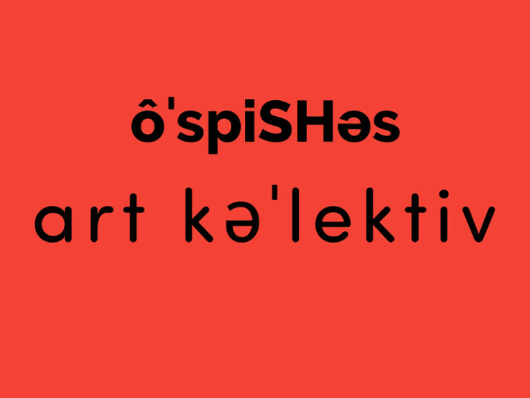 ôˈspiSHəs art kə’lektiv logo