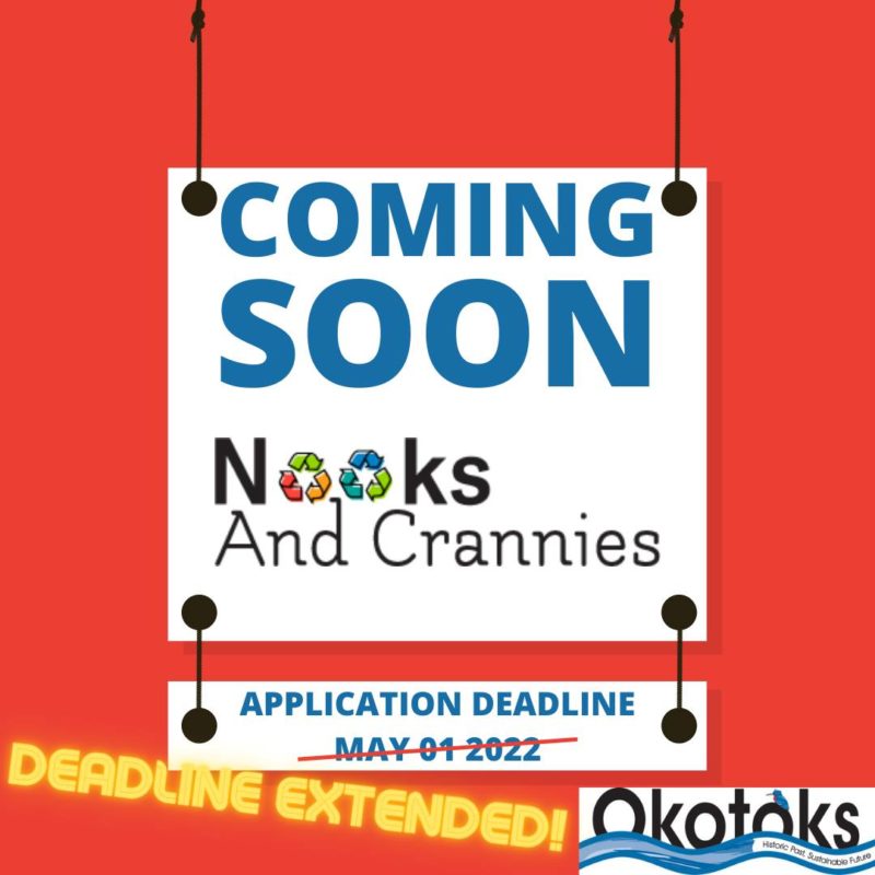 Nooks and Crannies, application deadline extended to May 15, 2022