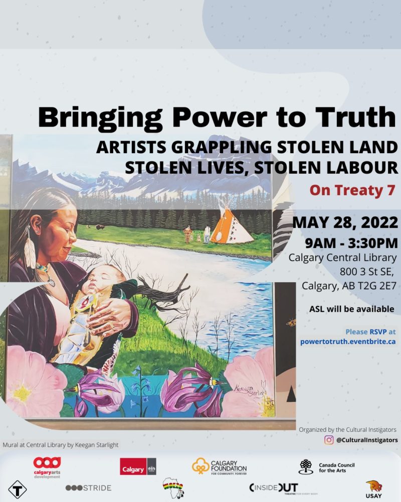 May 28, 2022, 9:00am to 3:30pm, Calgary Central Library, 800, 3 St. SE | ASL will be available
