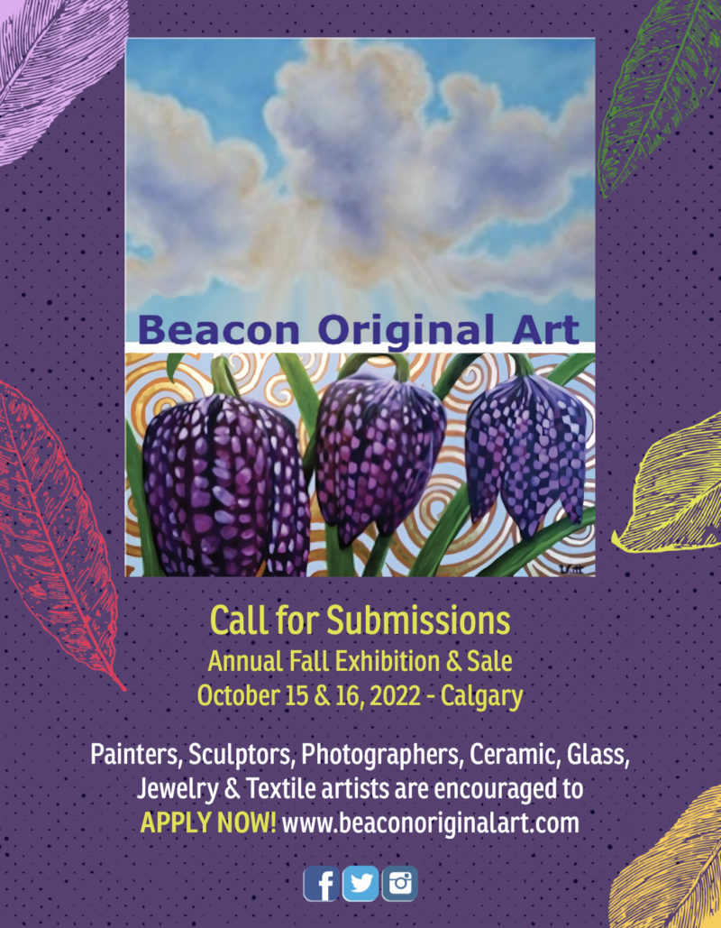 Call for submissions | Annual Fall Exhibition & Sale | October 15 & 16, 2022