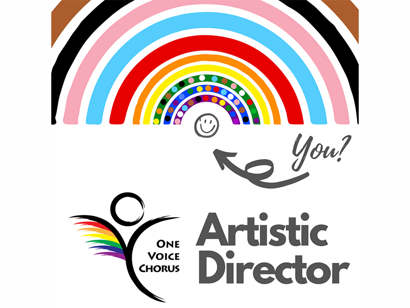 Artistic Director graphic for One Voice Chorus