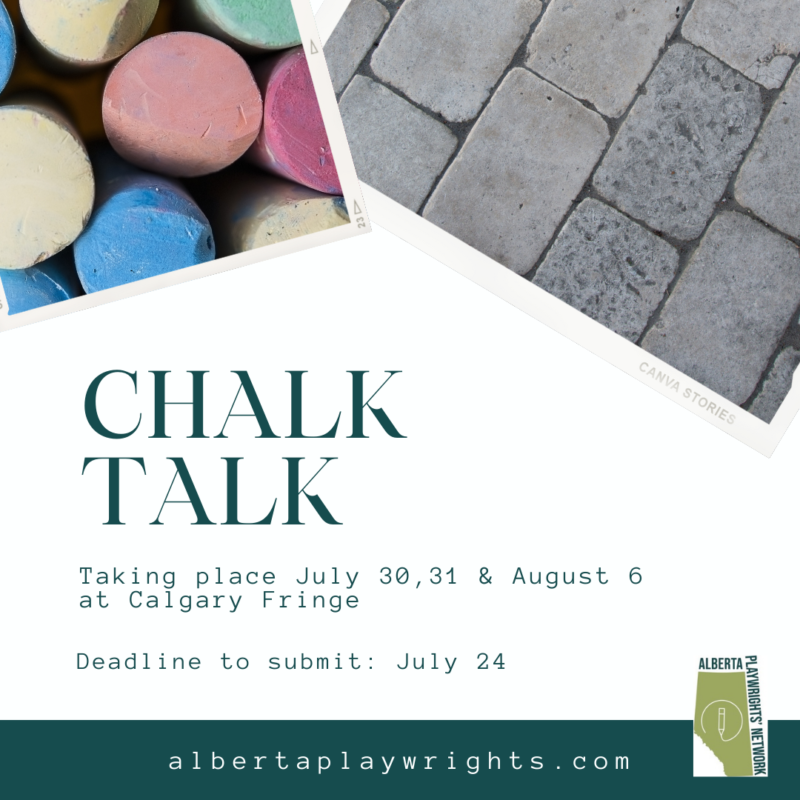 Taking place July 30, 31 & August 6, 2022 at Calgary Fringe