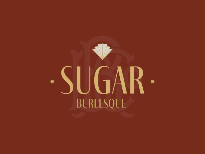 Image of text that reads Sugar Burlesque