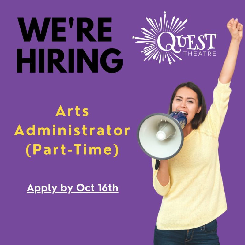 Part-time | Apply by October 16, 2022