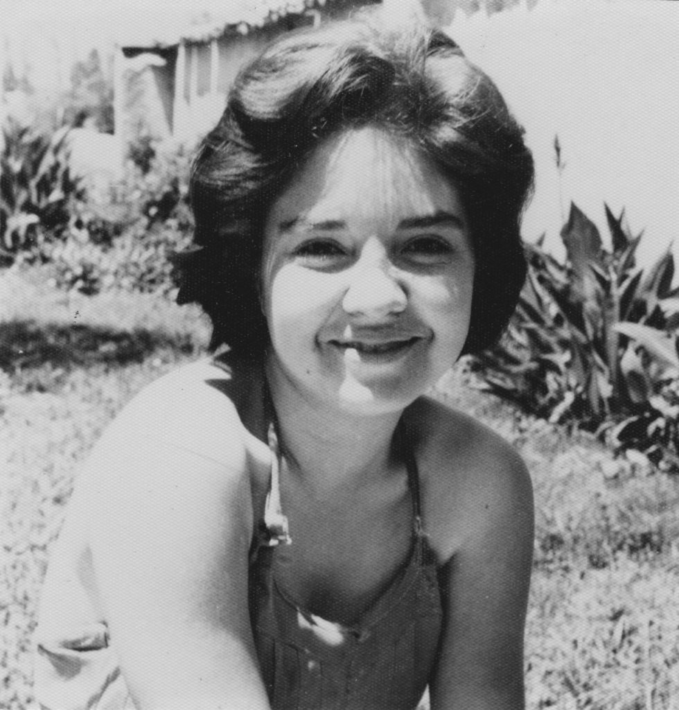 Black and white photo of Milena Vasquez's mother 