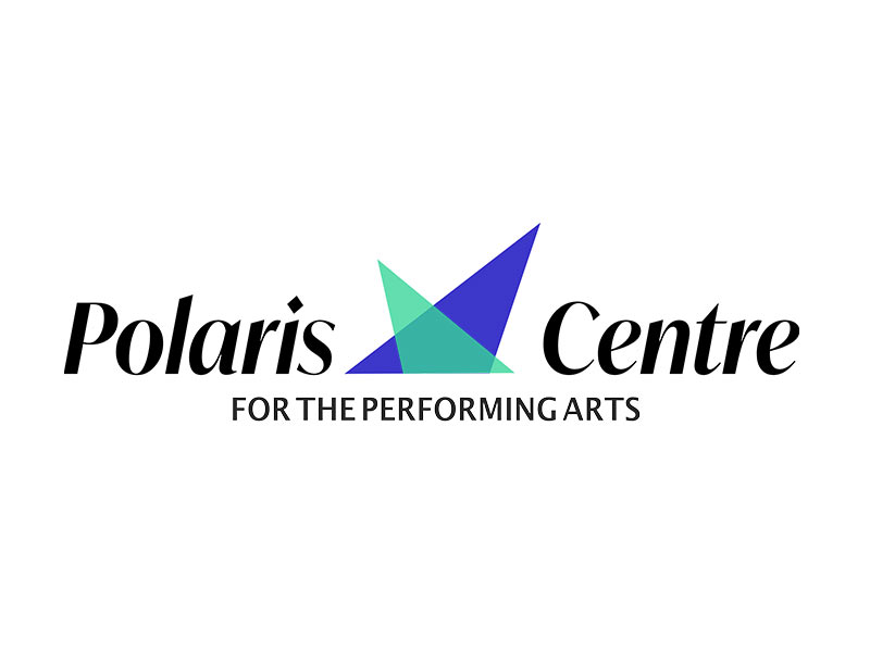 A logo for the Polaris Centre for the Performing Arts