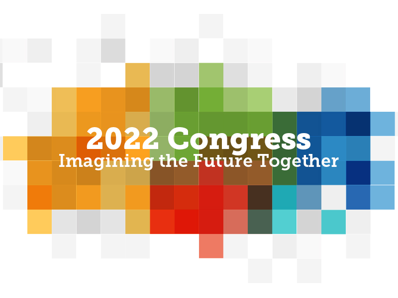 2022 Congress - Imagining the Future Together wordmark