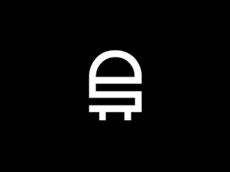 A logo for Protospace - white on black background