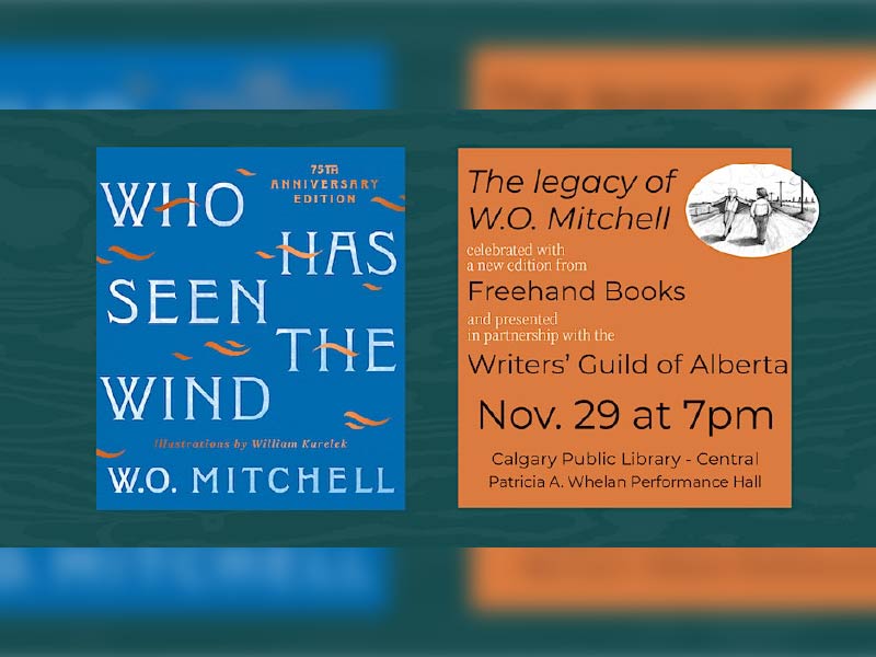 A promo image for W.O. Mitchell: Honouring the Legacy