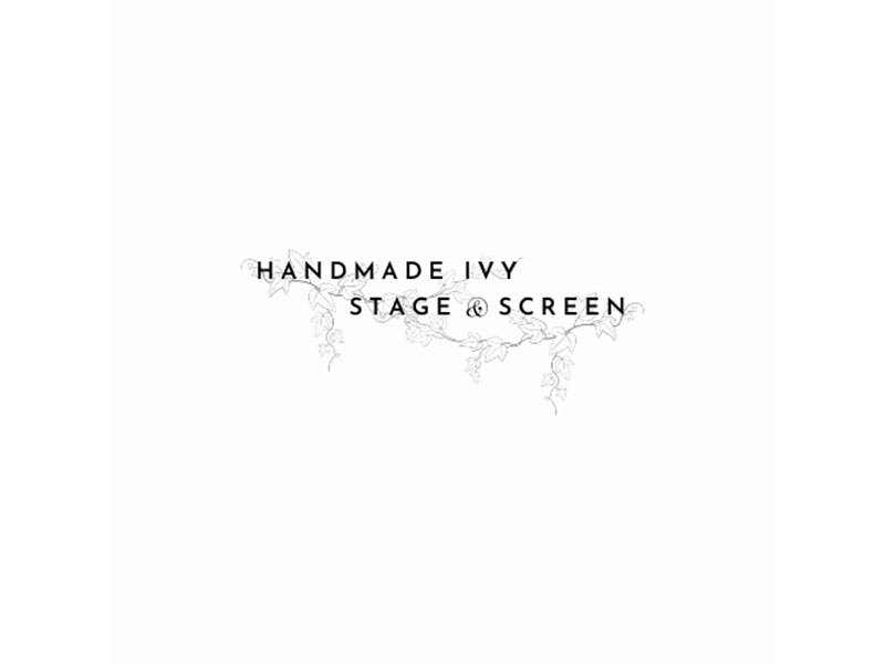 A logo for Handmade Ivy Stage & Screen