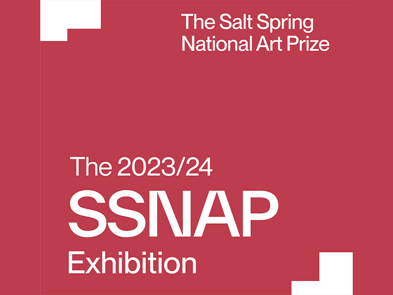 Salt Spring National Art Prize Logo and exhibition