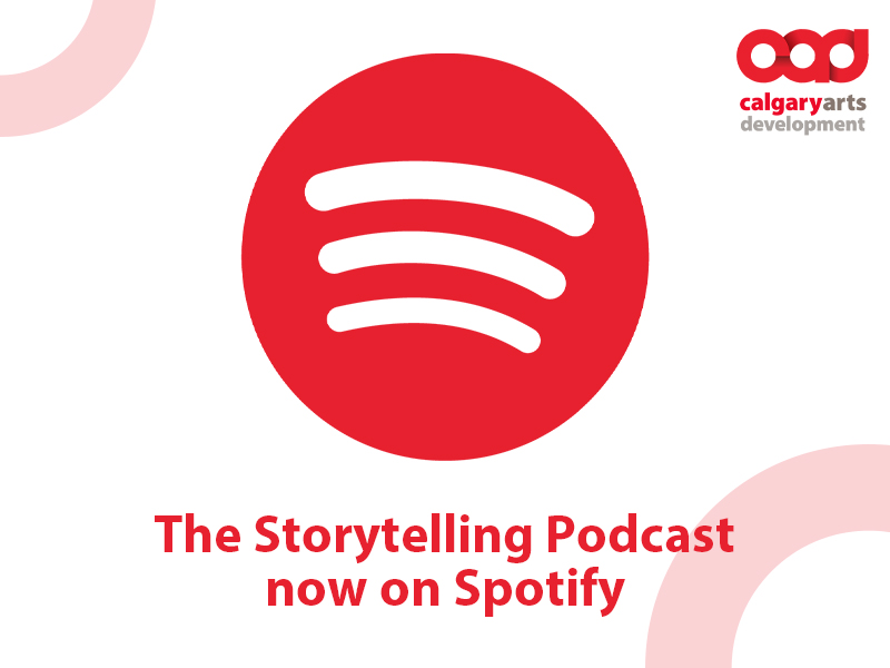 The Storytelling Podcast, including Indigenous Stories, are now on Spotify