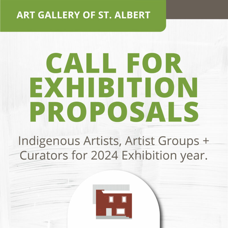 Call for Indigenous artists, artist groups, and curators for the 2024 exhibition year