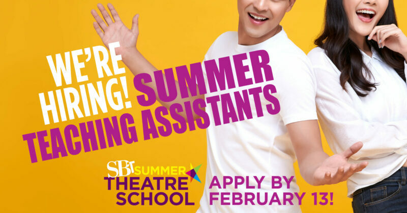 We're hiring Summer teaching assistants | Apply before February 13, 2023