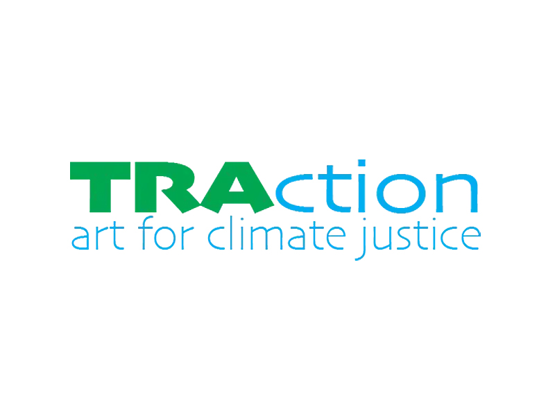 Traction art for climate justice logo