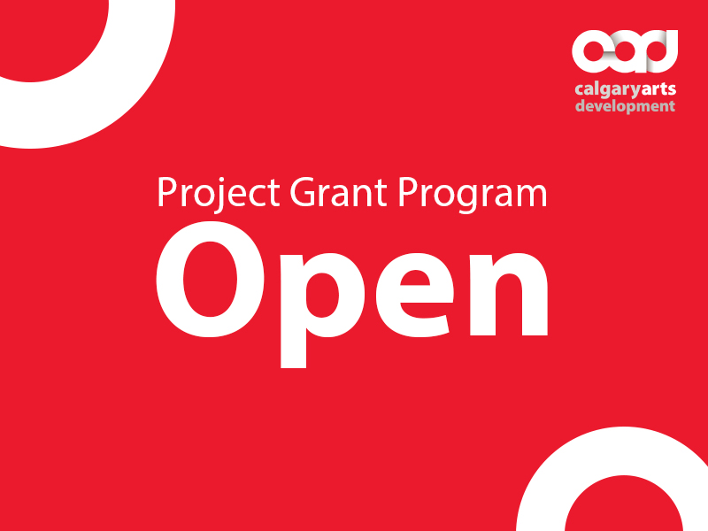 Project Grant Program - Individuals and Collectives | Project Grant Program Open copy and CADA logo