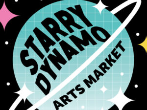Image of text that reads Starry Dynamo Arts Market
